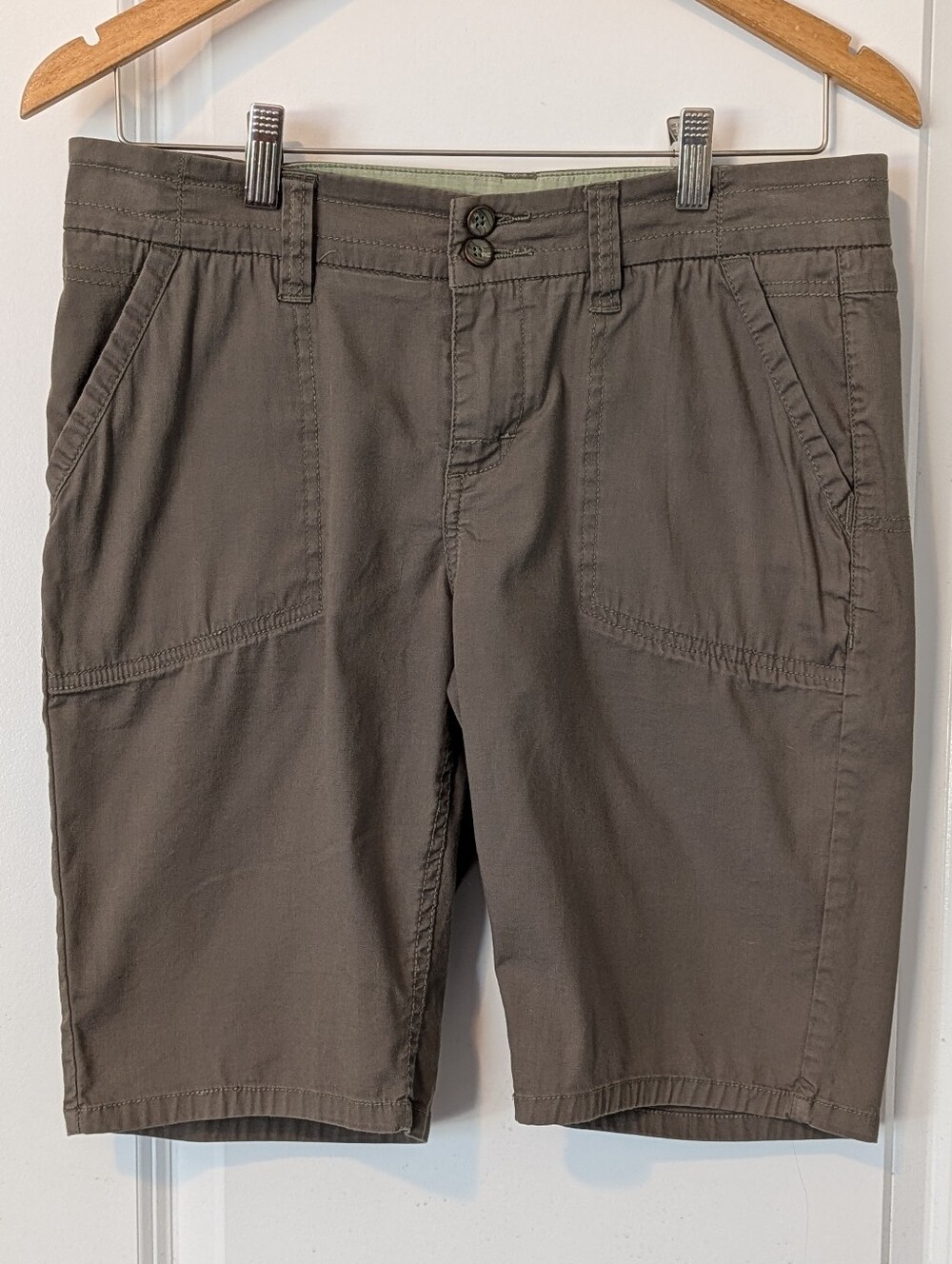 Toad&Co Organic Cotton Bermuda Chino Shorts Size 4